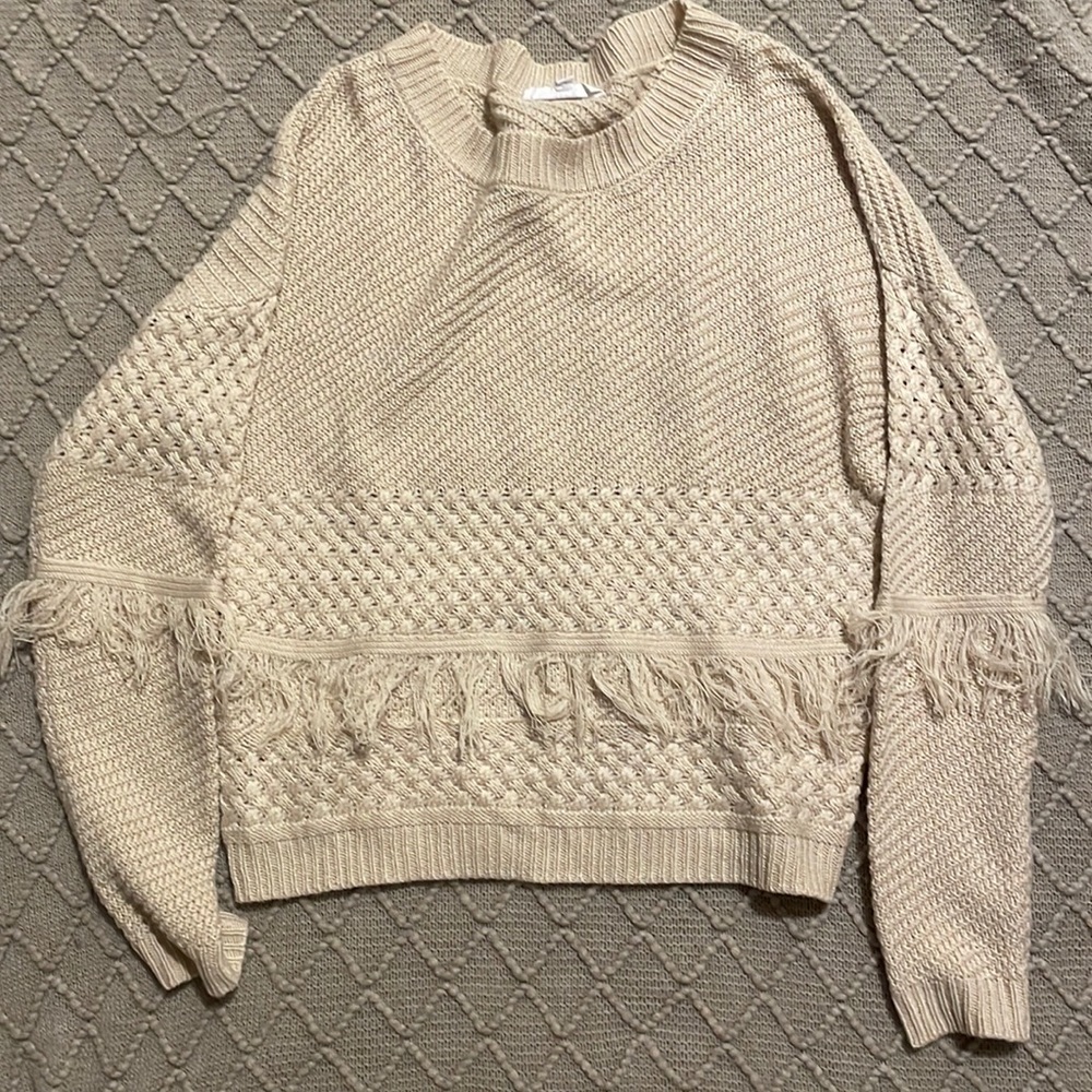 Tan sweater